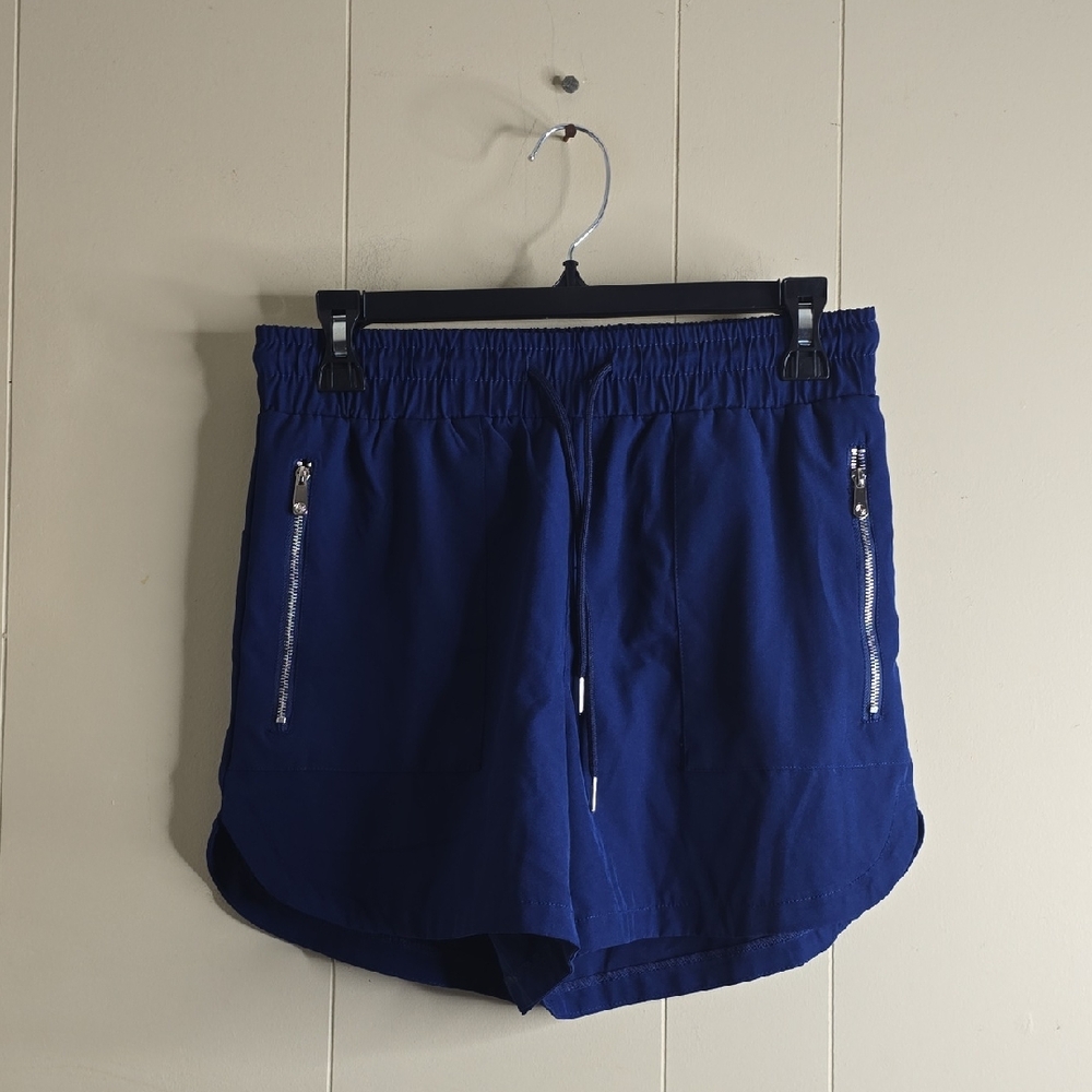 Women's Blue Shorts Adrienne Vittadini Sport Small
